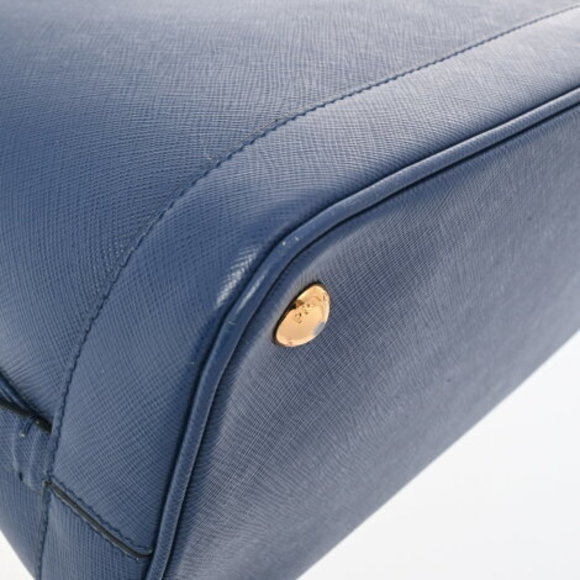 PRADA Blue Saffiano Tote Bag - Picture 9 of 12